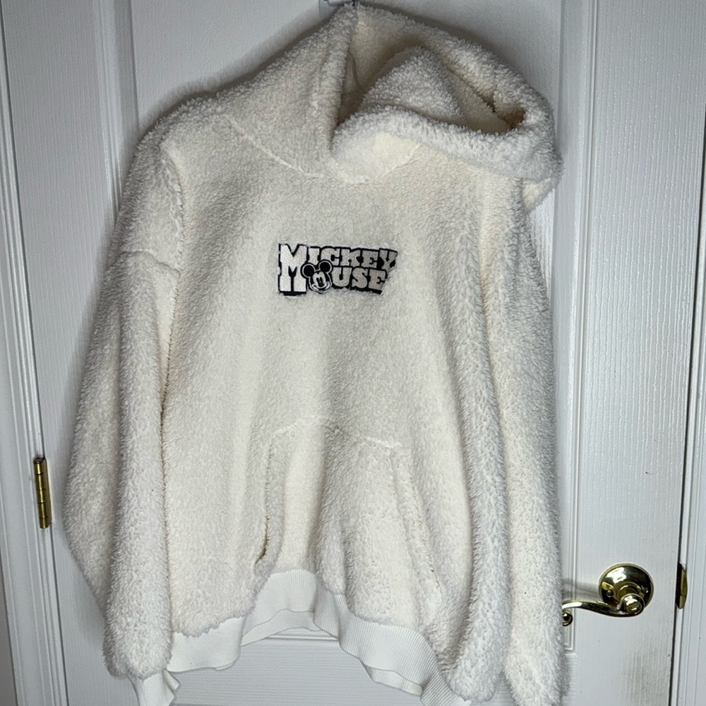 Disney Mickey Mouse Sherpa Hoodie H&M